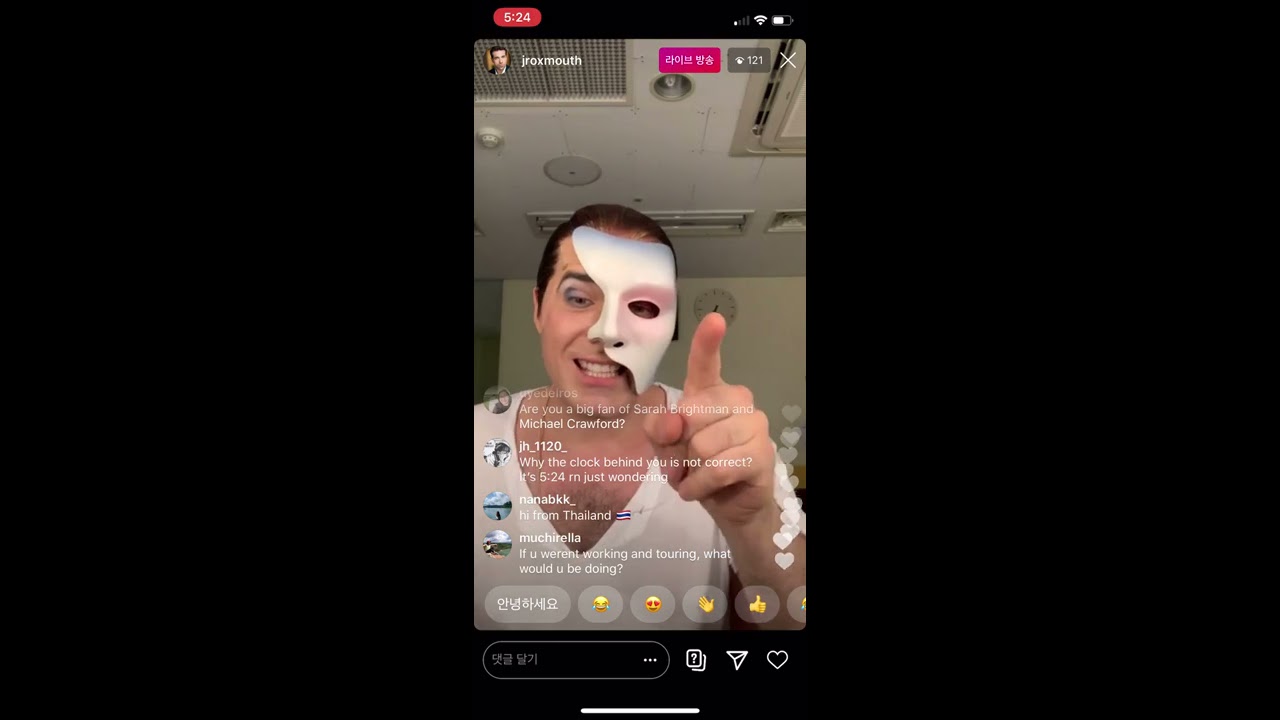 Jonathan Roxmouth Insta Live (2020. 06. 27)