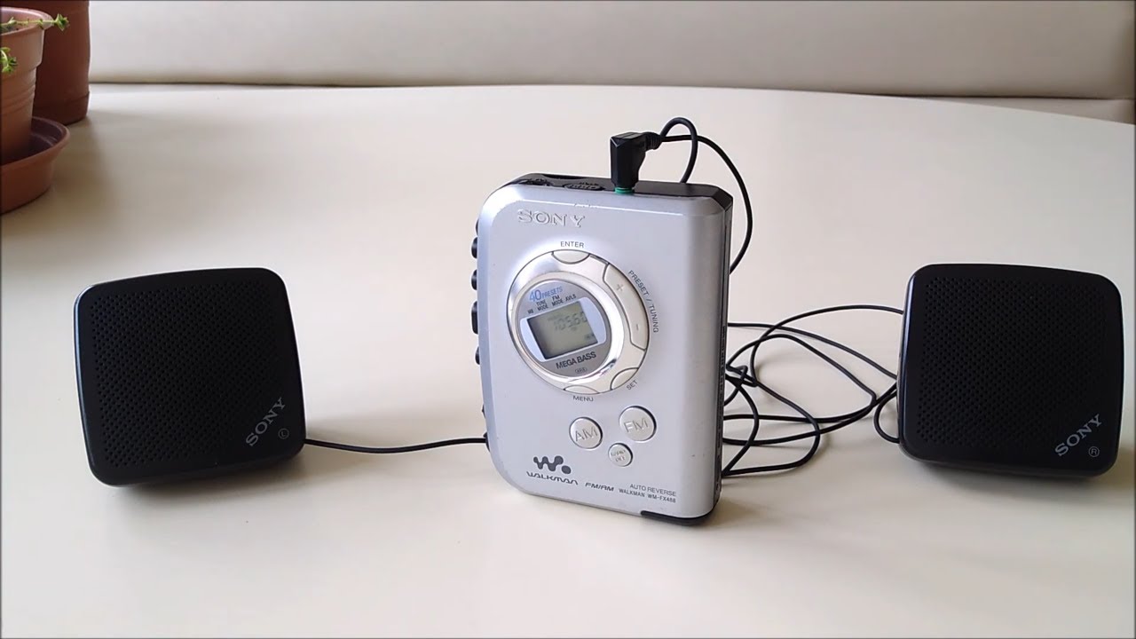 SONY WM - FX488 (2003) | Portable Radio Cassette Player