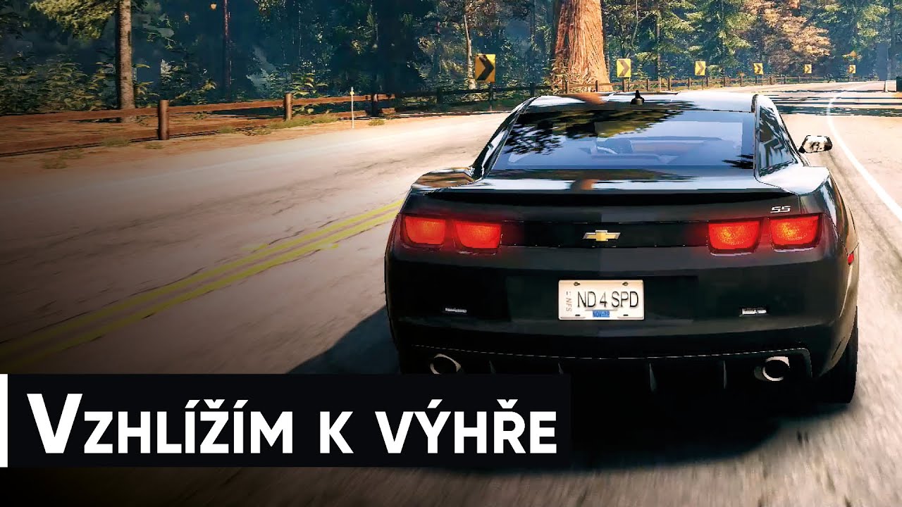 Hrajeme s Lůkem Need For Speed: Hot Pursuit a vzhlížím k výhře
