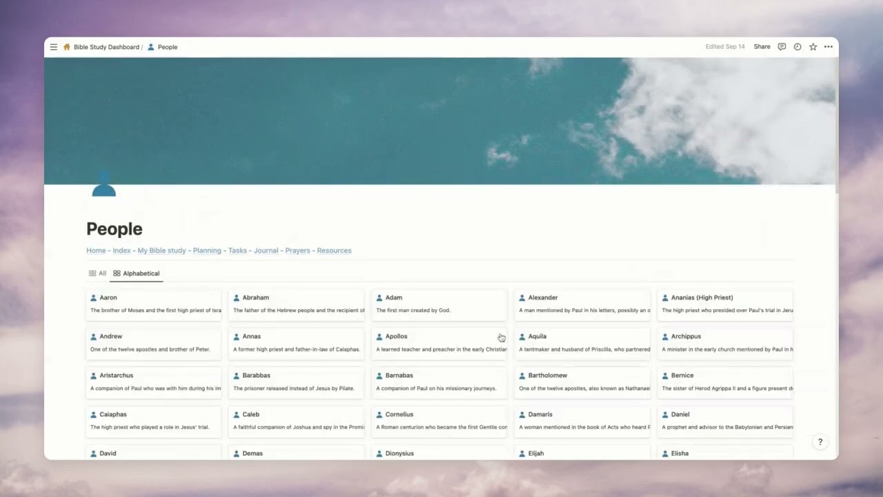Notion  Bible Study in Notion: Complete Tutorial & Template Walkthrough