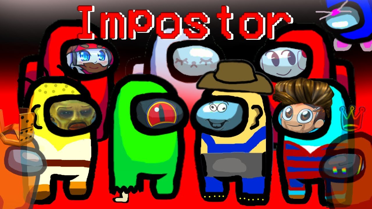 Среди нас с 1000 IQ ютуберов ROBLOX (ВРЕМЯ ДЛЯ МОЗГА)
