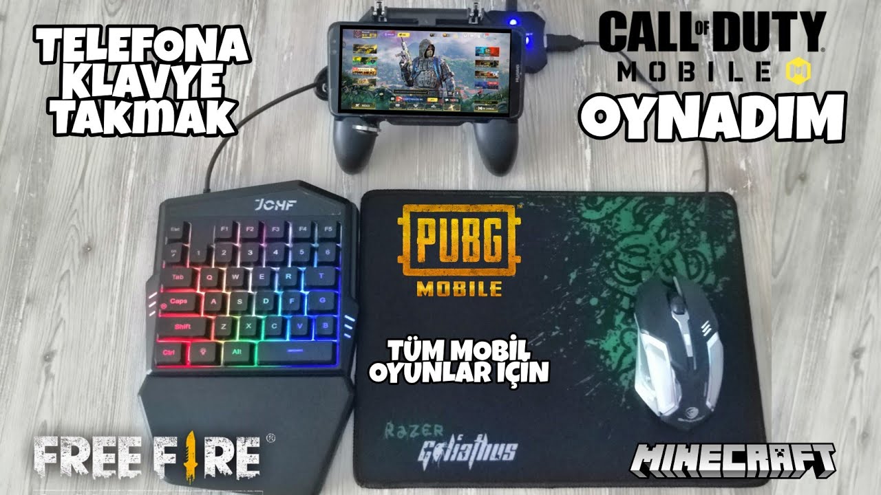 CALL OF DUTY MOBİLE VE PUBG OYUN KONSOLU - TÜM MOBİL OYUNLAR İÇİN JCHF 68