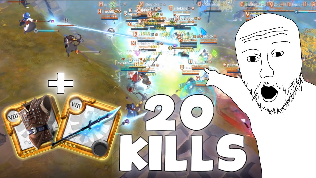MOST FEARED DUO BOMBSQUAD IN ALBION ONLINE | EU | ZVZ