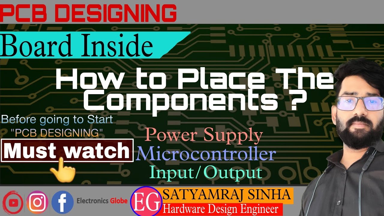 Common PCB Designing Mistake | How to Place Components on PCB | Define Board Outline of PCB #PCB