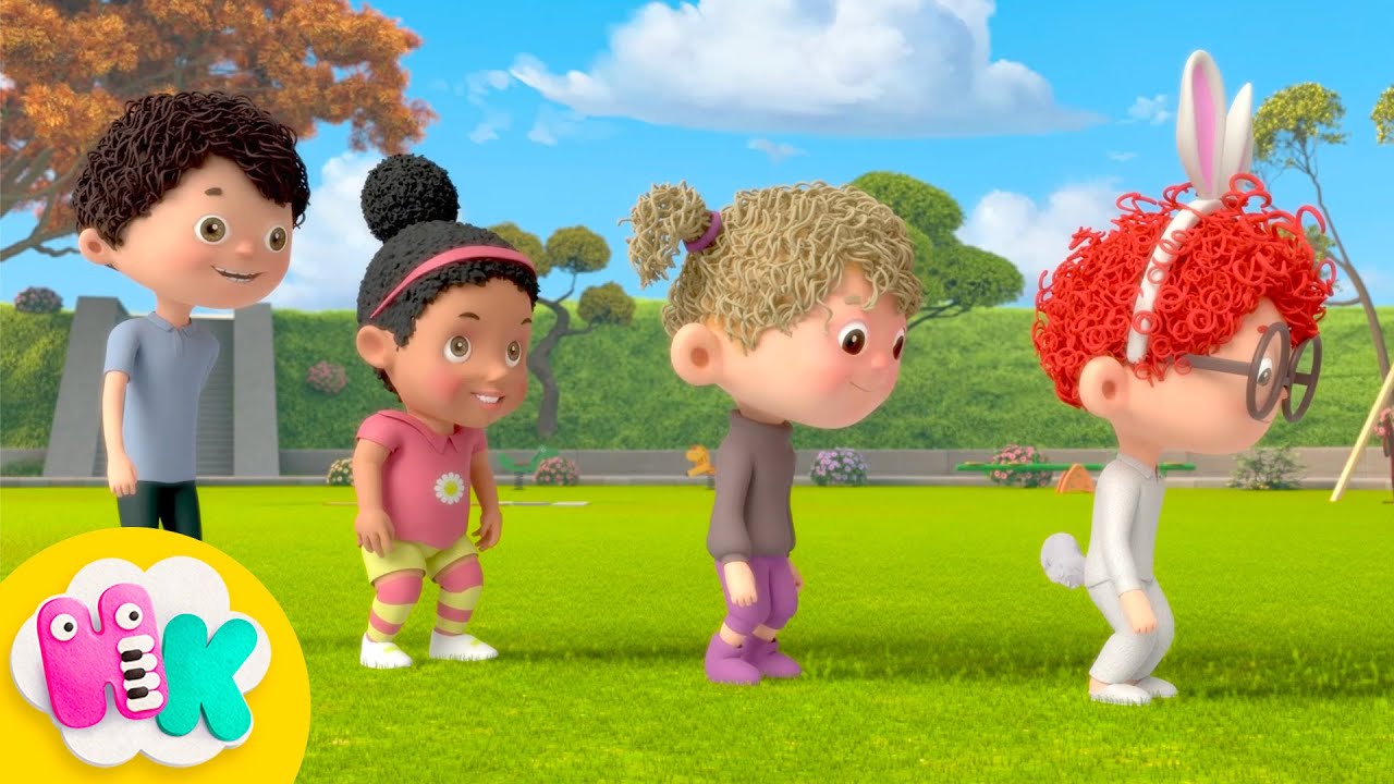 Jak Kr&oacute;lik Skacze Hop, Hop, Hop 🐰 Piosenki Dla Dzieci | HeyKids po Polsku