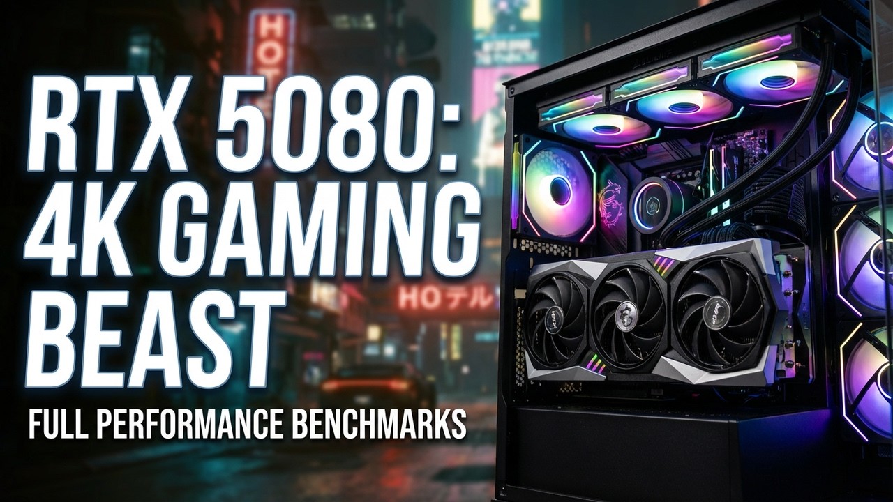 RTX 5080 Overclocking Tested – Stock vs MSI Afterburner (Cyberpunk + 3DMark)