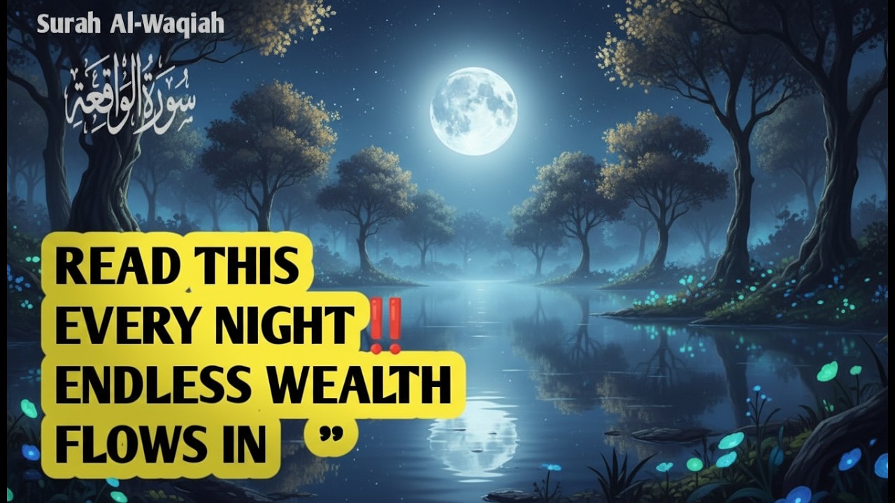 Surah Al-Waqiah – The Surah of Rizq (Wealth and Sustenance)