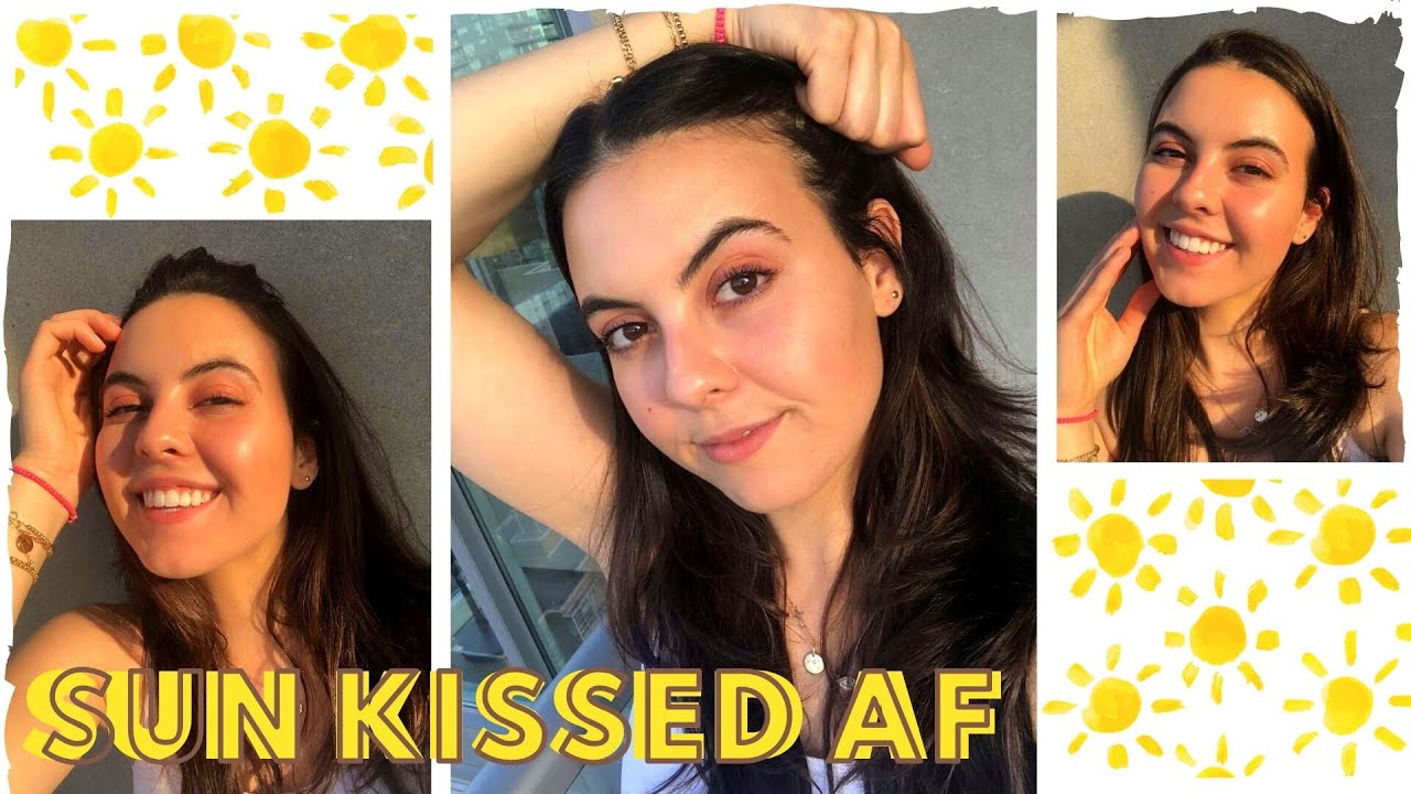 Fresh Faced Sun Kissed Summer Makeup | Erika Beck