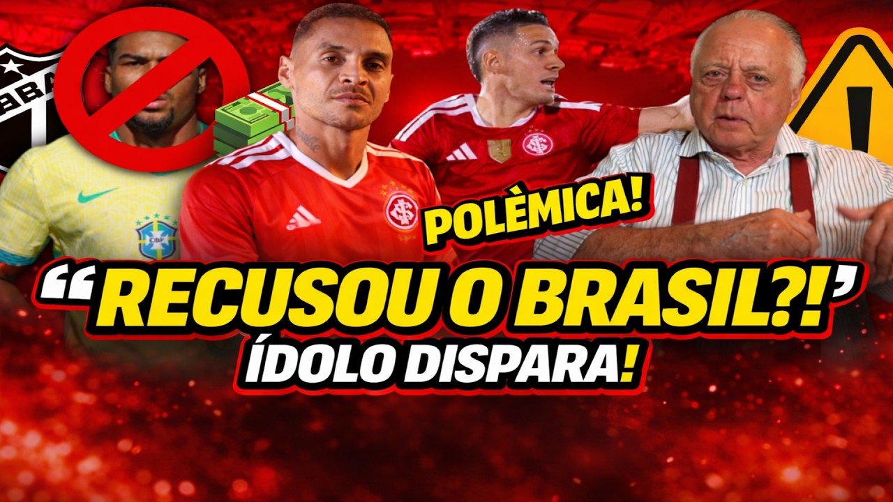 JOGADOR DO INTER PARTINDO PARA A EUROPA! RECUSOU CLUBES DO BRASIL! ÍDOLO FAZ FORTE DECLARAÇÃO! VEJA!