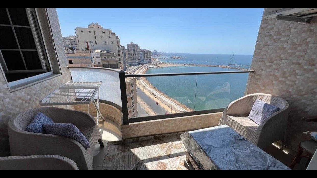 شقة للبيع بالاسكندرية كورنيش  سيدي بشر 175م  مدخل فندقي رائع فرصه جامده جدا جدا