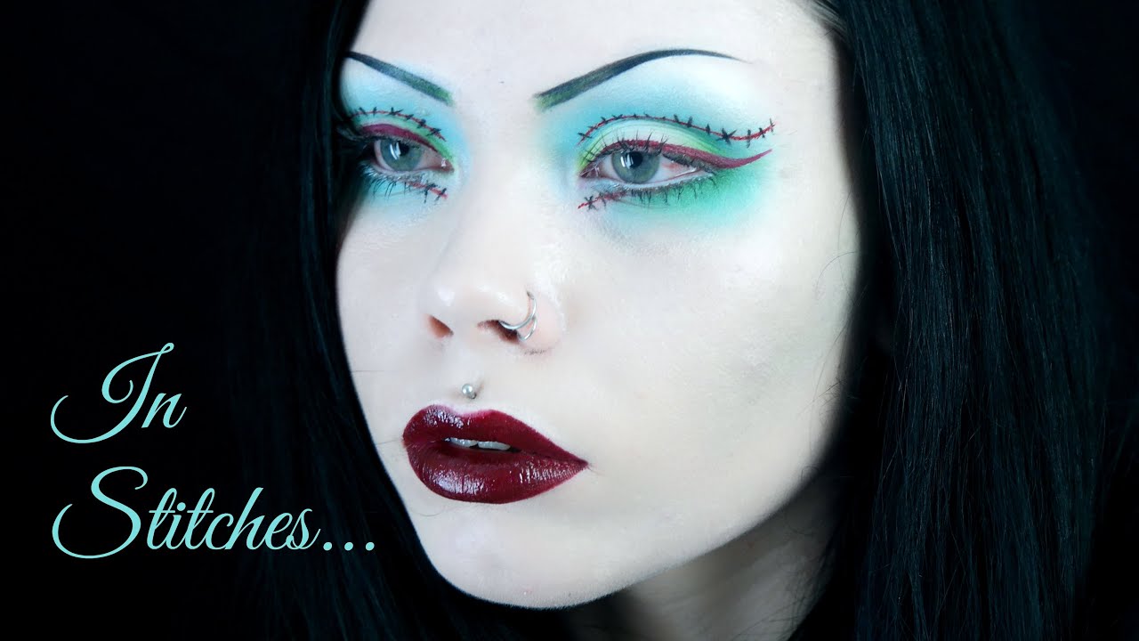 In Stitches || Wearable Makeup Inspired by Frankenstein's Monster