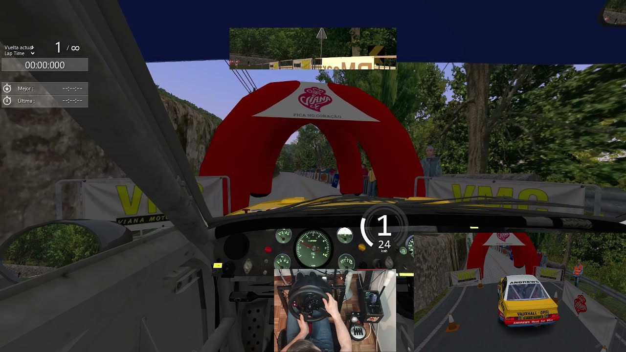 ASSETTO CORSA - RAMPA DE SANTA LUZIA (VIANA DO CASTELO) -  OPEL MANTA 400 Group B 1983 WRC