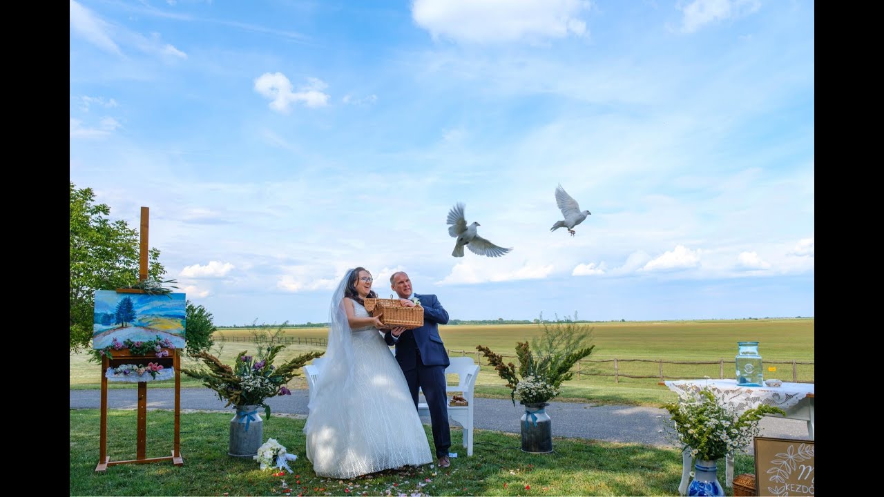 Esküvő videó. Edina és Péter. Wedding Highlights. Bakodpuszta Dunapataj.