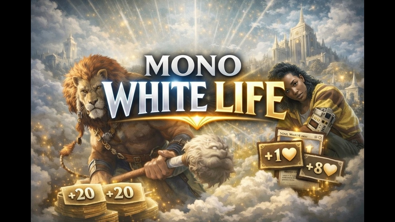 ⚪✨ MONO WHITE LIFE – VIDA FORA DE CONTROLE! ✨⚪