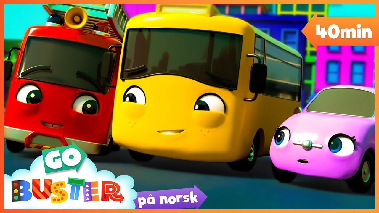 Ny gutt på SKOLEN!!!｜Go Buster Norsk｜Tegnefilmer for barn
