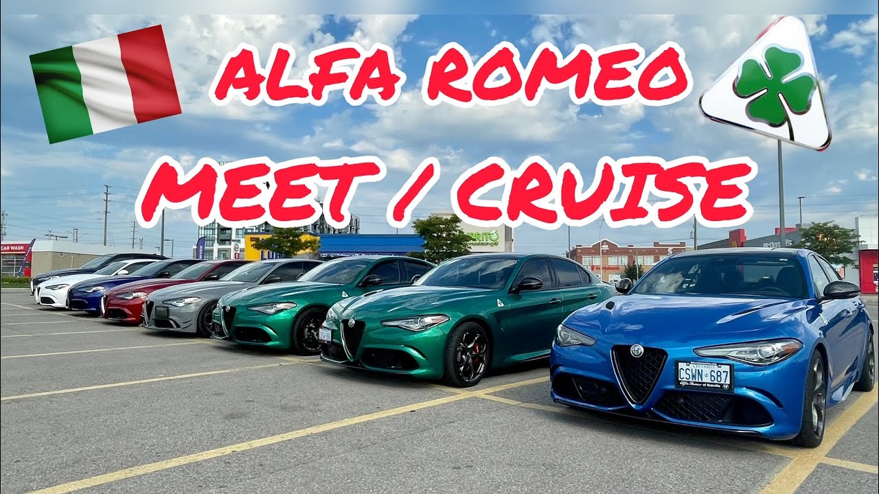 Alfa Romeo Meet / Spirited Driving - POV!