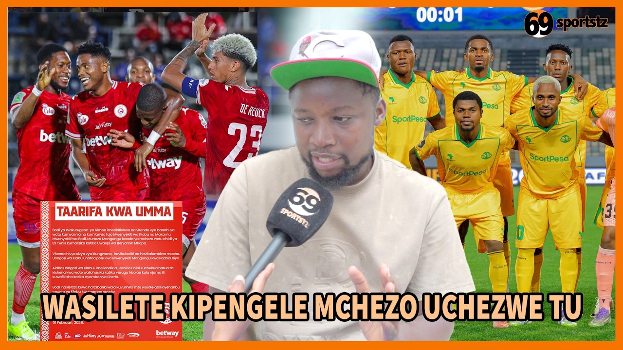 SIMBA WATOA MSIMAMO WAO KWA TFF KUHUSU DERBY HAKI ITENDEKE  /YANGA WANAPENDELEWA  HATUKUBALI