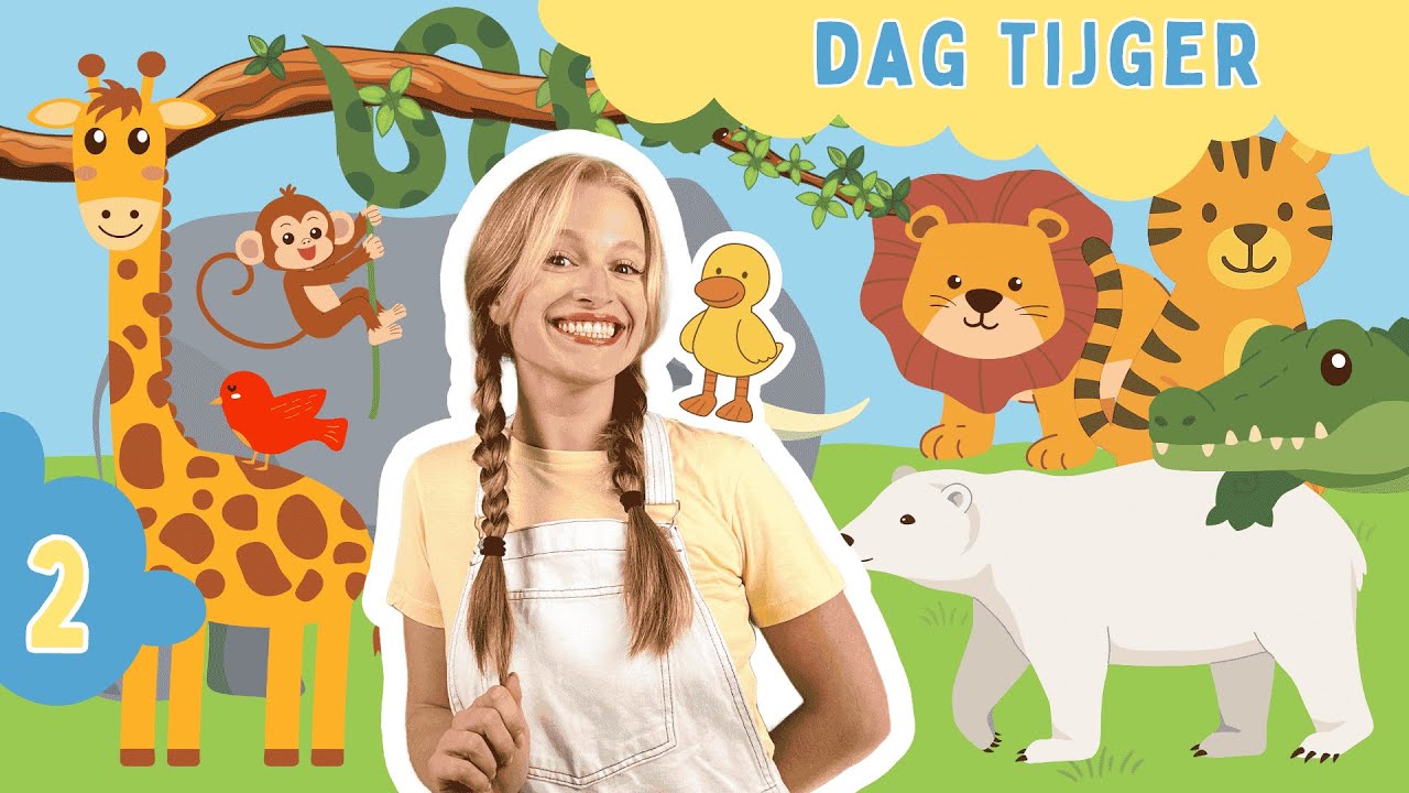 Juf Lisi’s Muziektuin - Dag tijger! | Peuters en kleuters
