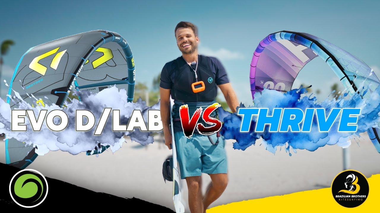 Duotone Evo D/Lab vs Harlem Thrive | Brazilian Brothers Big Air and Looping!
