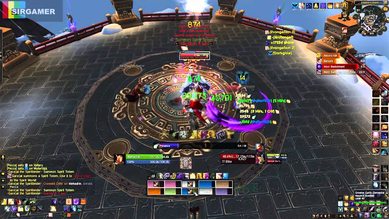 Gara'jal - Heal through Damage - disc. Priest