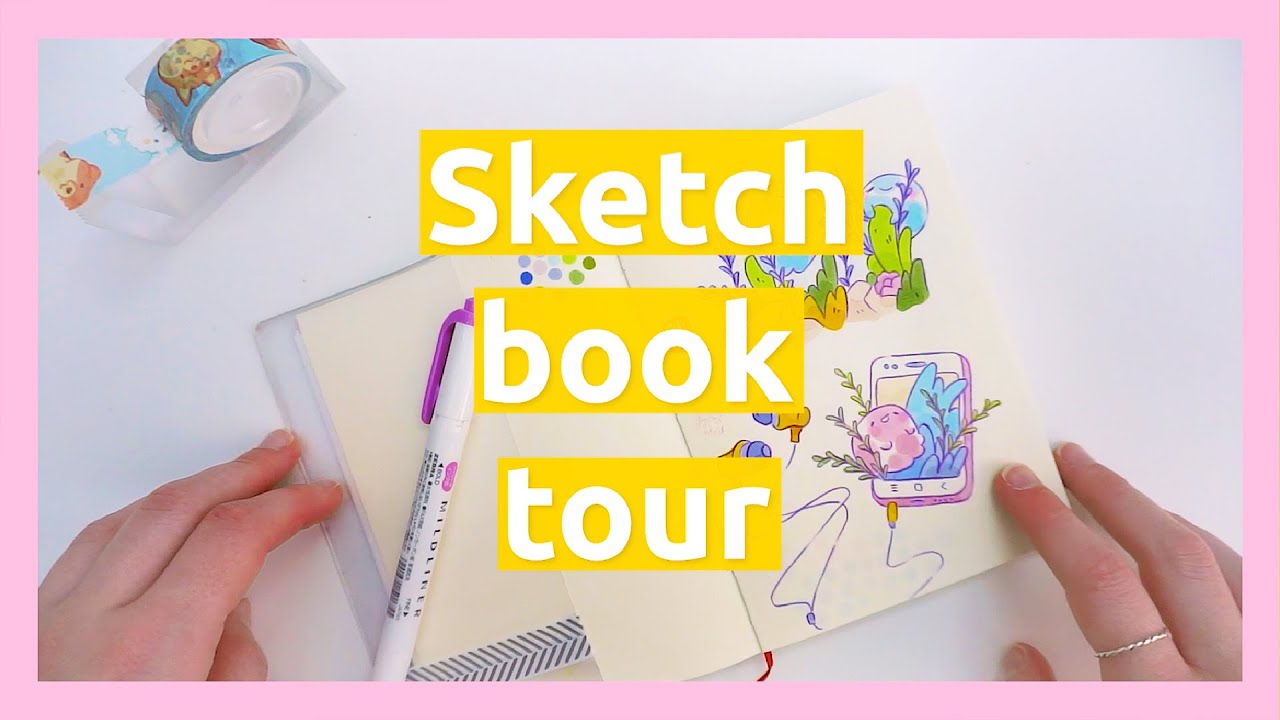 June sketchbook tour | Midori & Copics | Olguioo