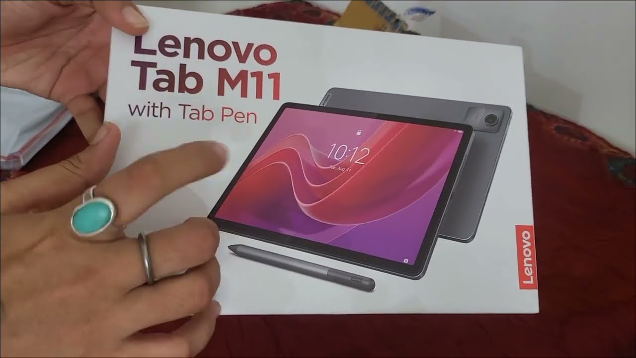 Lenovo tab m11 unboxing / lenovo tab m11 cover and tempered glass unboxing / Lenovo tab m11
