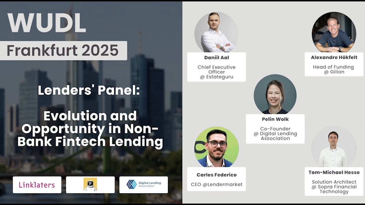 'What's Up Digital Lending? Conference 2025 - Lenders' Panel