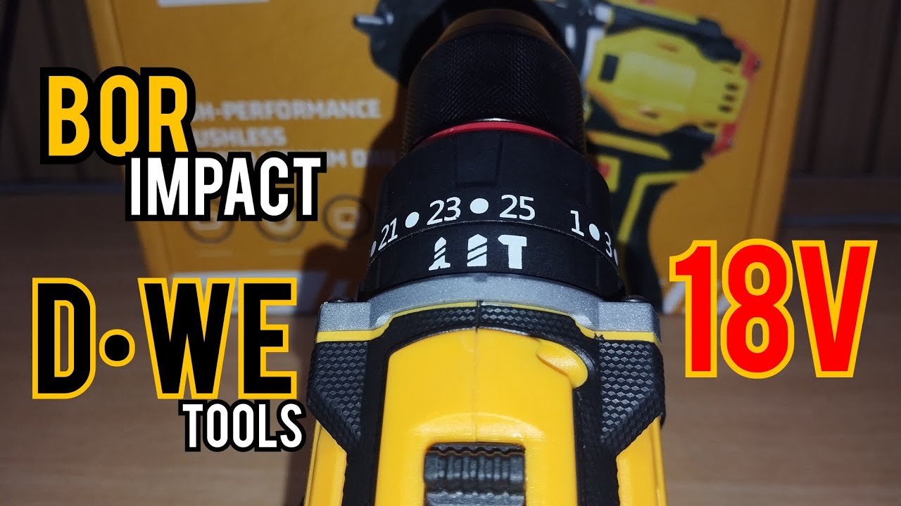 Bor Impact Drill DWE 18v Review jujur Simak hingga selesai