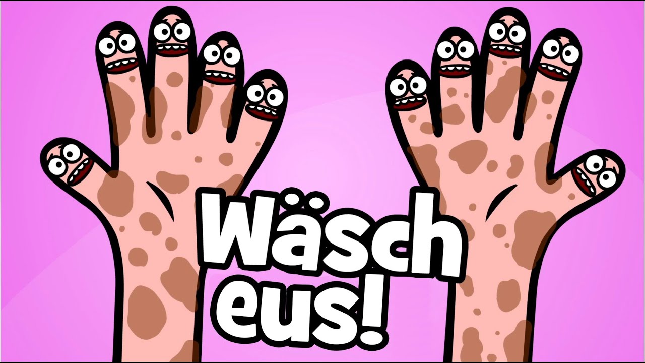 ♪ ♪ Chinderlied Händ wäsche - Wäsch eus - Juhui Chinderlieder