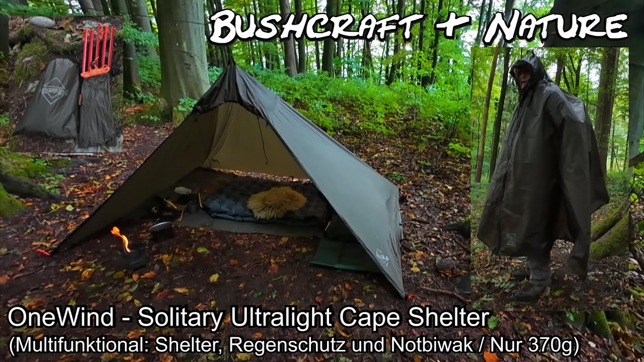 Onewind - Solitary Ultralight Cape Shelter