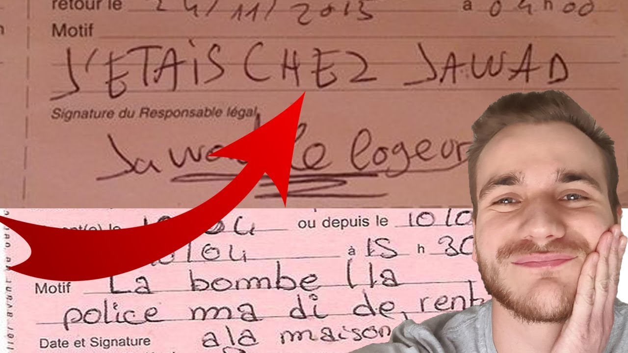LES PIRES EXCUSES POUR NE PAS ALLER A L’ÉCOLE !