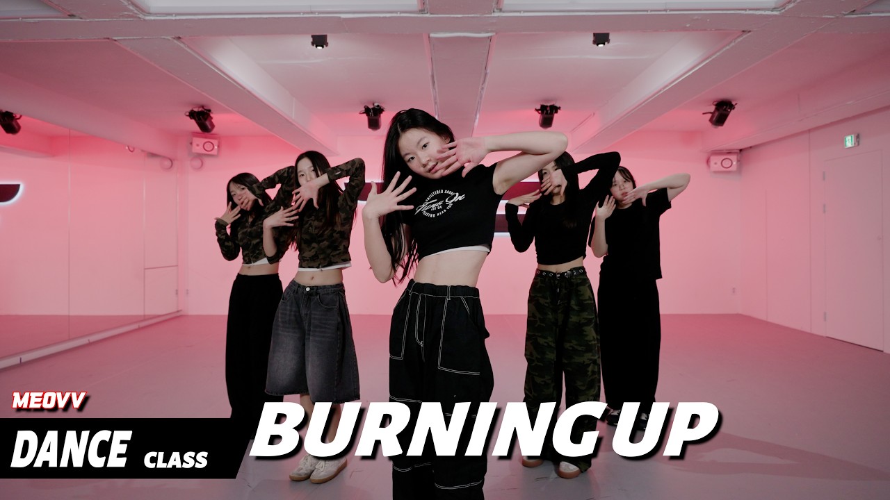[월요일 Girl Kpop 중급 VECA Class] ✨MEOVV(미야오) - BURNING UP | 여자 kpop | 플로잉 아카데미