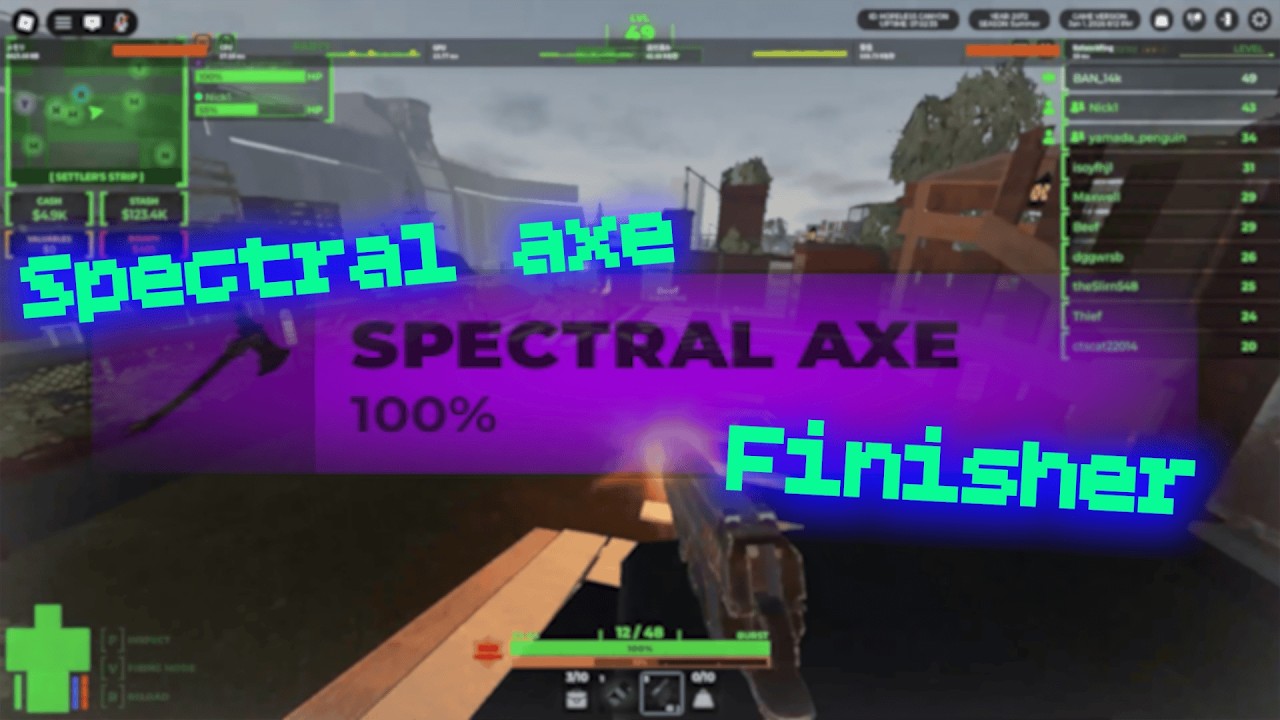 Spectal Axe Finisher Blackout:Revival