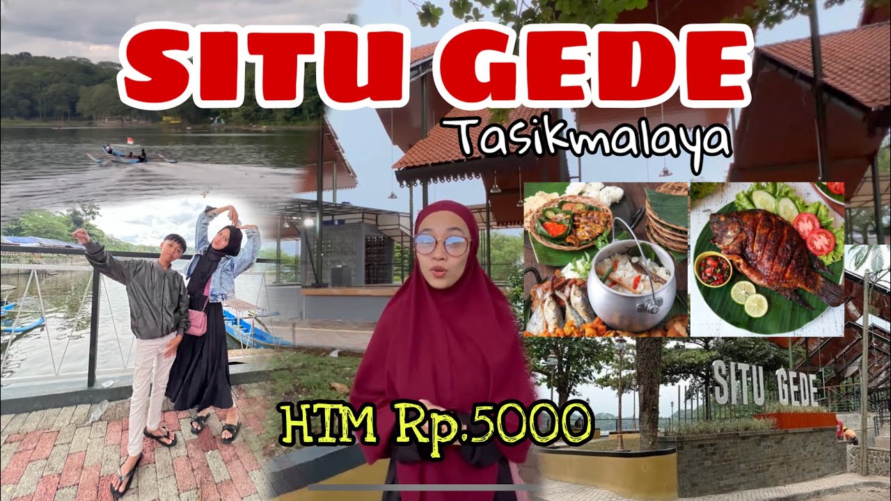 Wajah Baru Situ Gede Tasikmalaya 2023 Rekomendasi tempat wisata di Kota Tasikmalaya