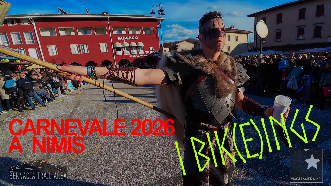 Carnevale a Nimis 2026. I Maglia Nera BIK(E)INGS
