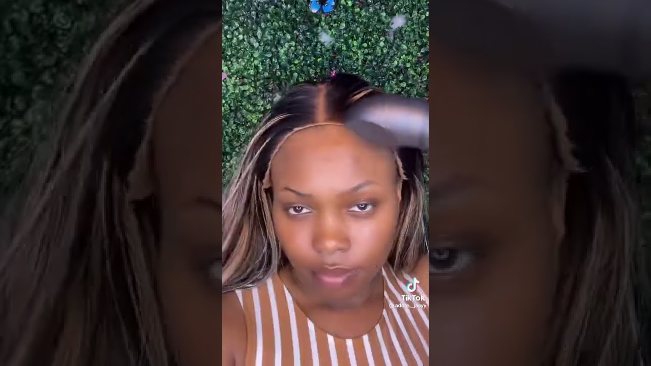 Info: 13*4 HD transparent lace Highlight 180density 22in 🏠AliExpress MEGALOOK #wig #wigs#wiginstall