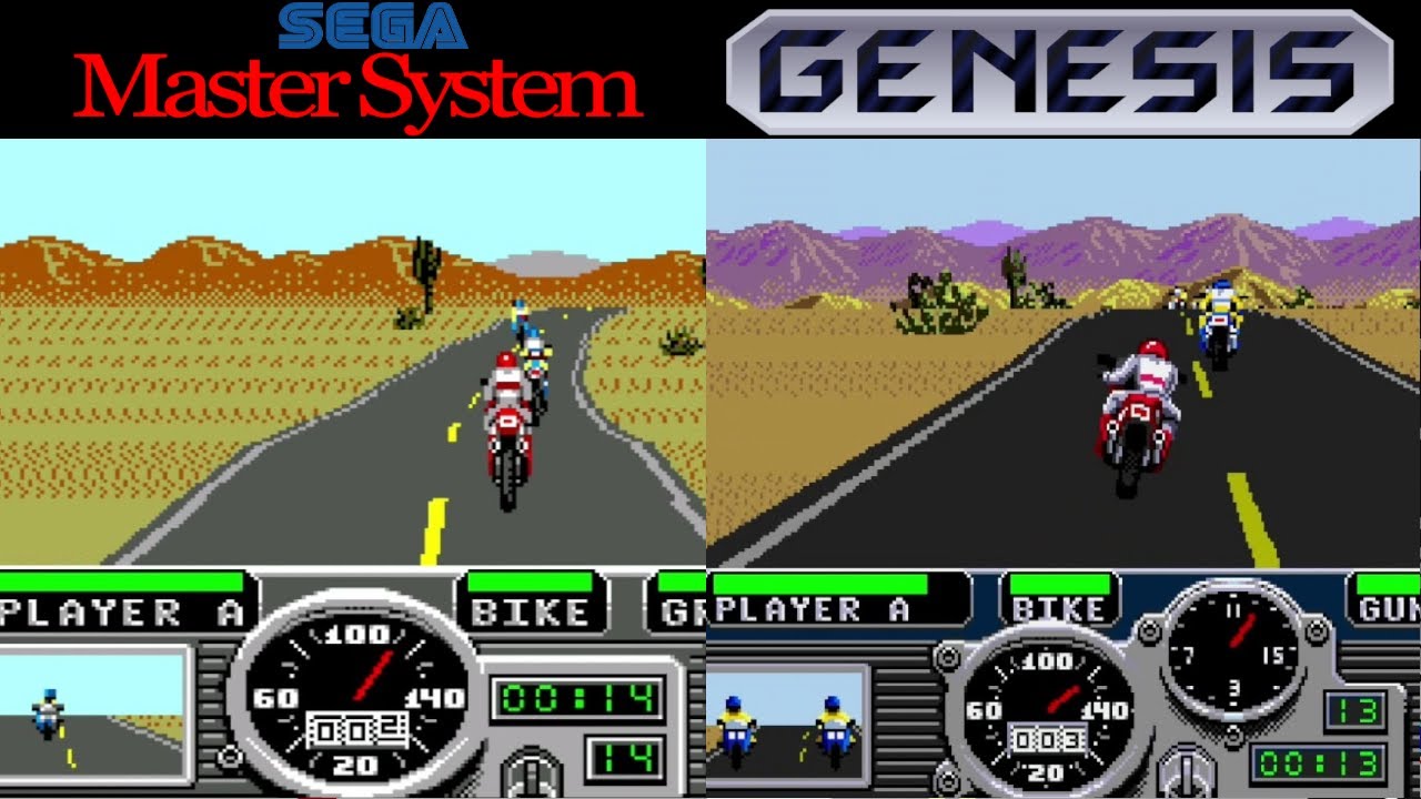 All Sega Master System Vs Genesis Games Compared Side By Side