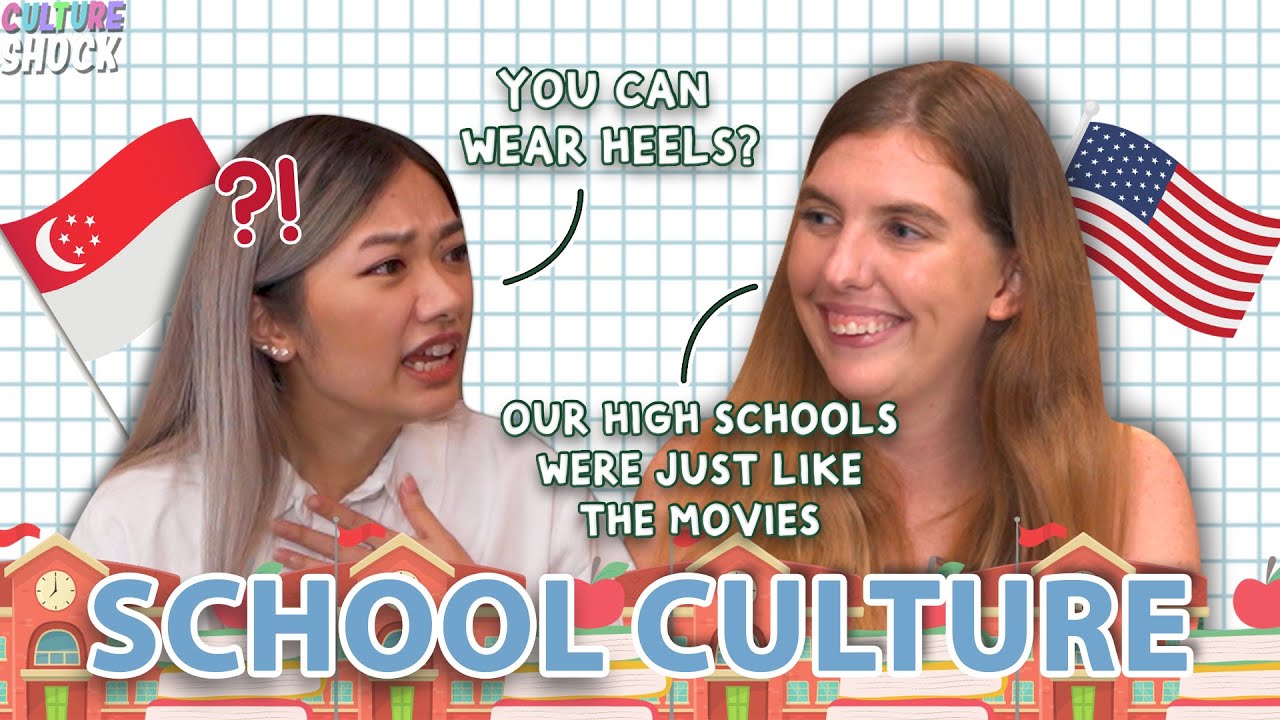 School Culture Differences (Us vs Myanmar vs HK vs Singapore) | Culture Shock Ep 6