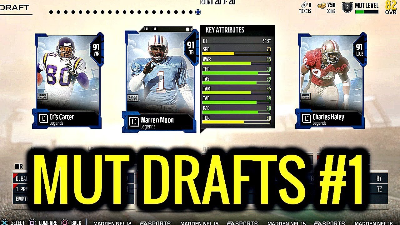 DRAFTING A NASTY SQUAD!! (DRAFT CHAMPIONS) MADDEN 18 MUT DRAFTS