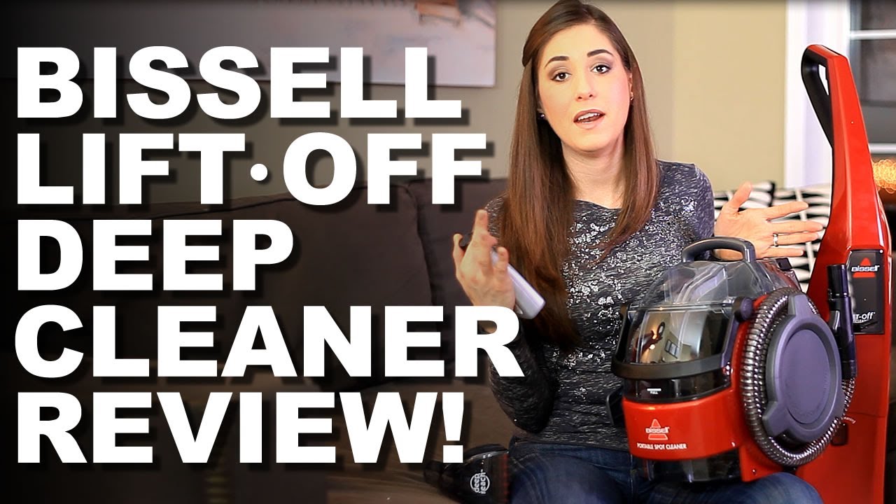 Bissell Lift-Off Deep Cleaning System Review! Helpful Home Cleaning Ideas (Clean My Space)