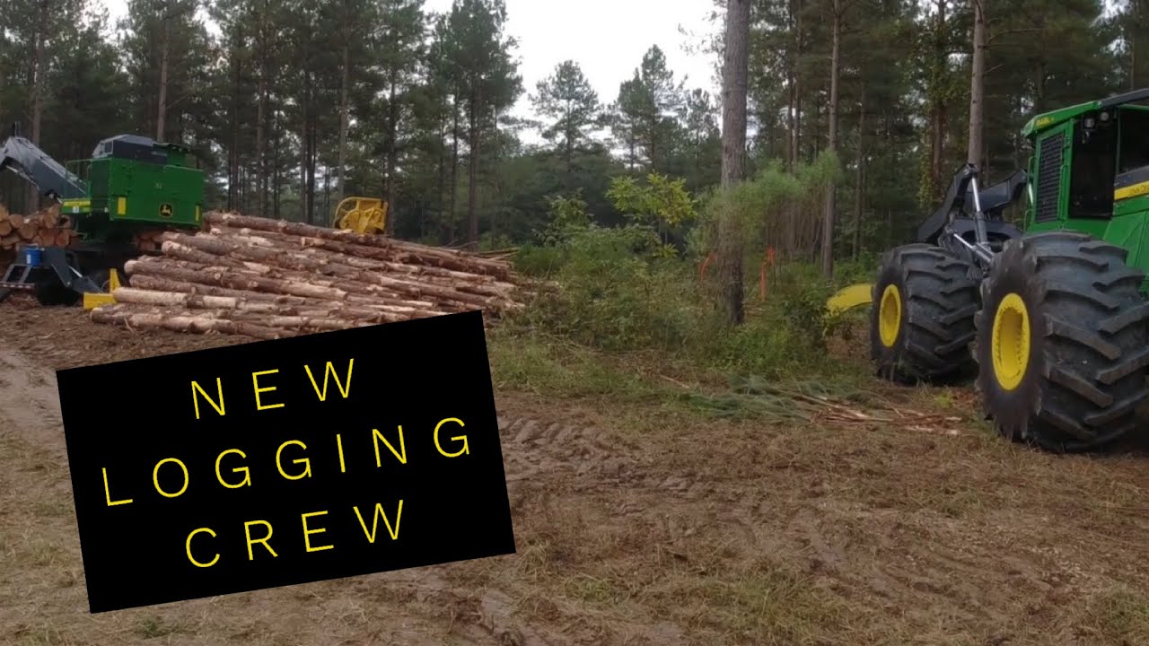 NEW LOGGING CREW🪵🪵🪵 And New John Deere Equipment