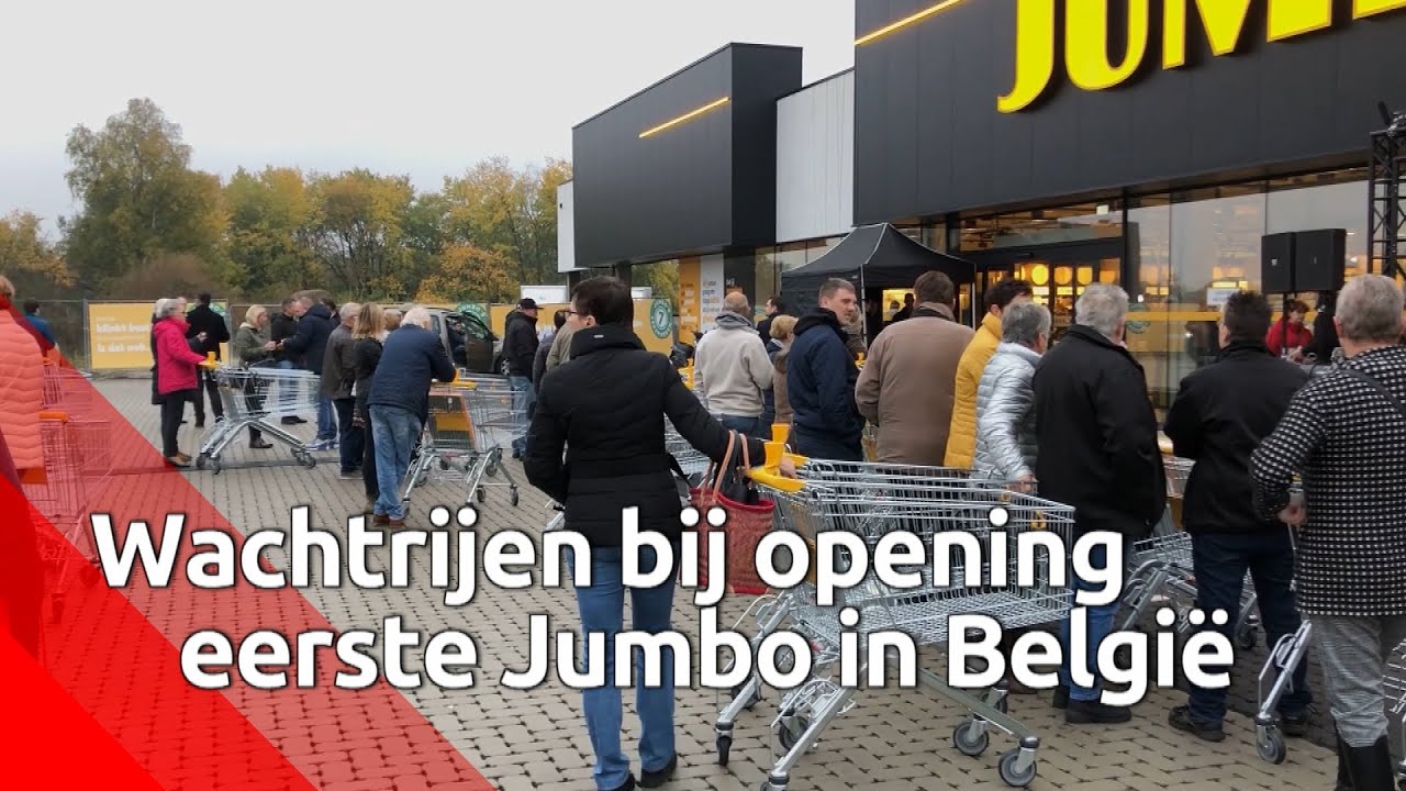 Jumbo opent eerste buitenlandse supermarkt vlak over de grens in België