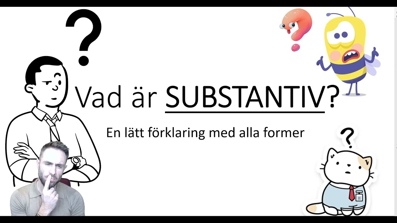 Vad är SUBSTANTIV? (Lätt förklaring med exempel)
