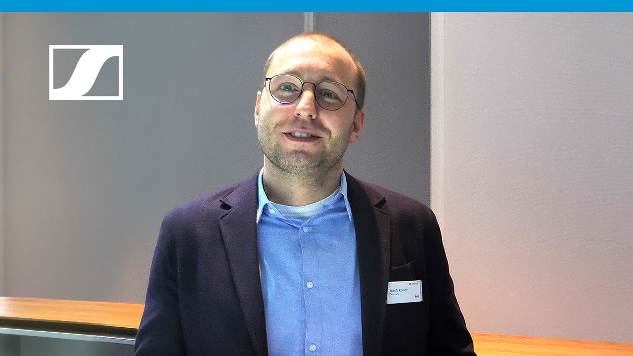 Campus-wide audio by Sennheiser - Interview with Jakub Kolacz @ ISE 2020 - MobileConnect