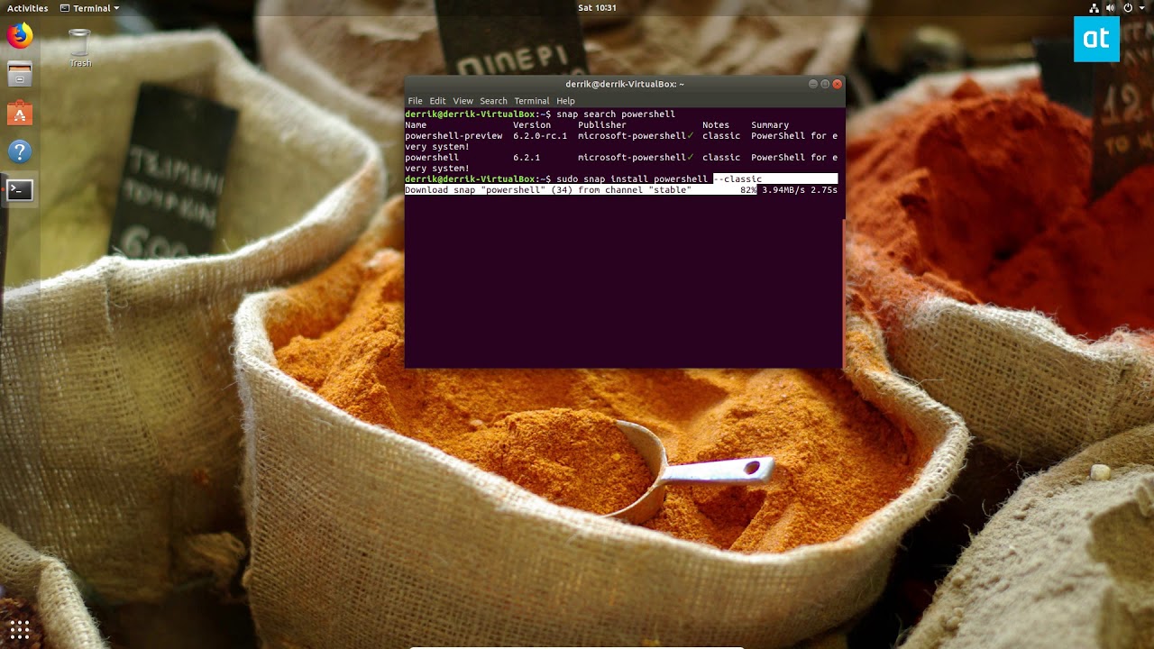 How to get Microsoft Powershell on Linux