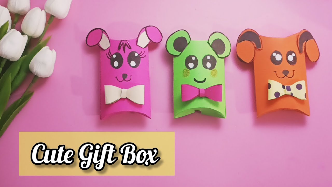 Cute Gift Box 🎁| How To Make Paper Gift Box| Small Gift Box With Paper 
