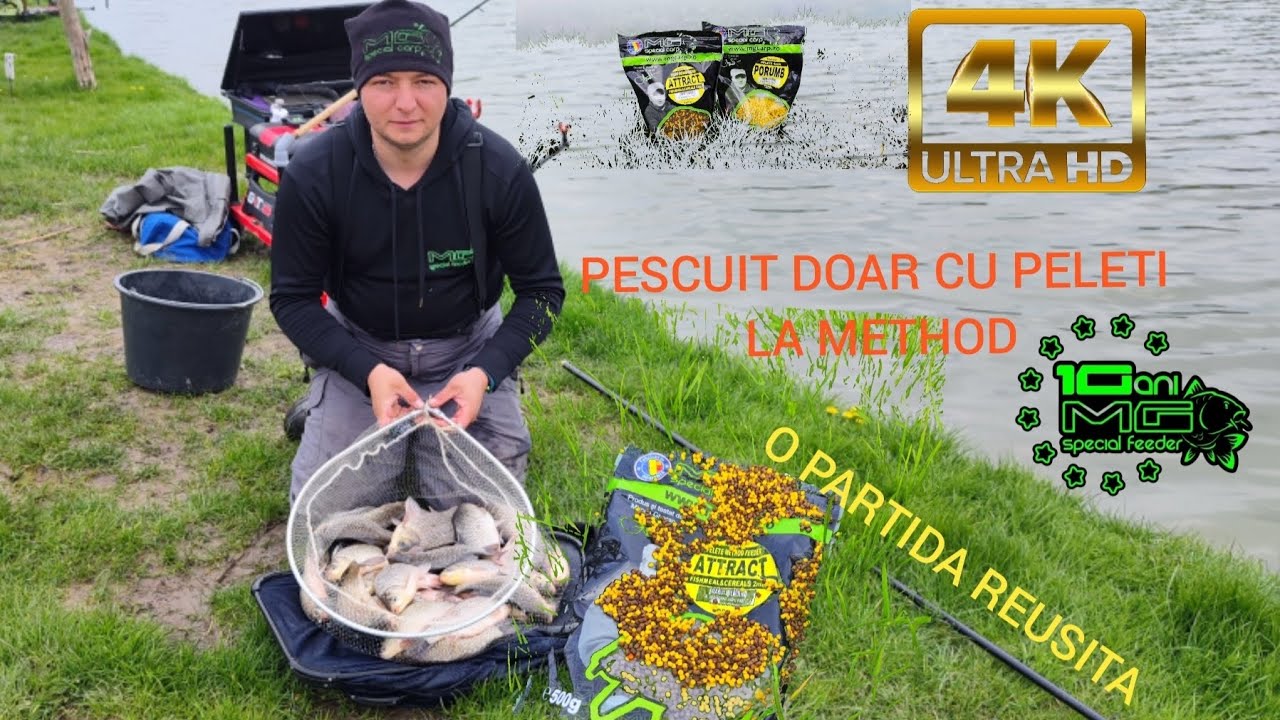 PESCUIT LA METHOD FEEDER DOAR CU PELETI |A IESIT BELEA RAU | PRIMA SUPER PARTIDA DIN 2023 | 🖤💚🎣🎣🎣