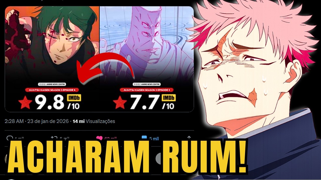 Os japoneses NÃO GOSTARAM desse EP de Jujutsu e começaram uma BRIGA com os ocidentais (como assim?)