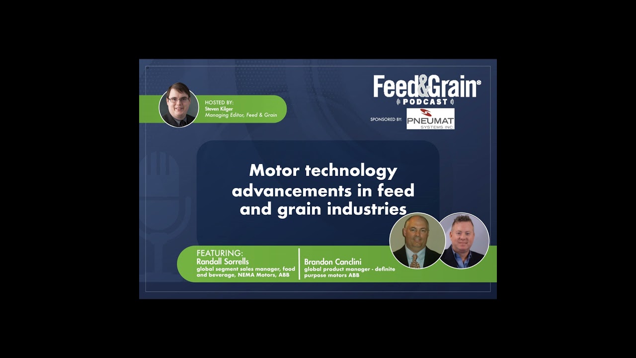 Motor technology advancements in feed and grain industries