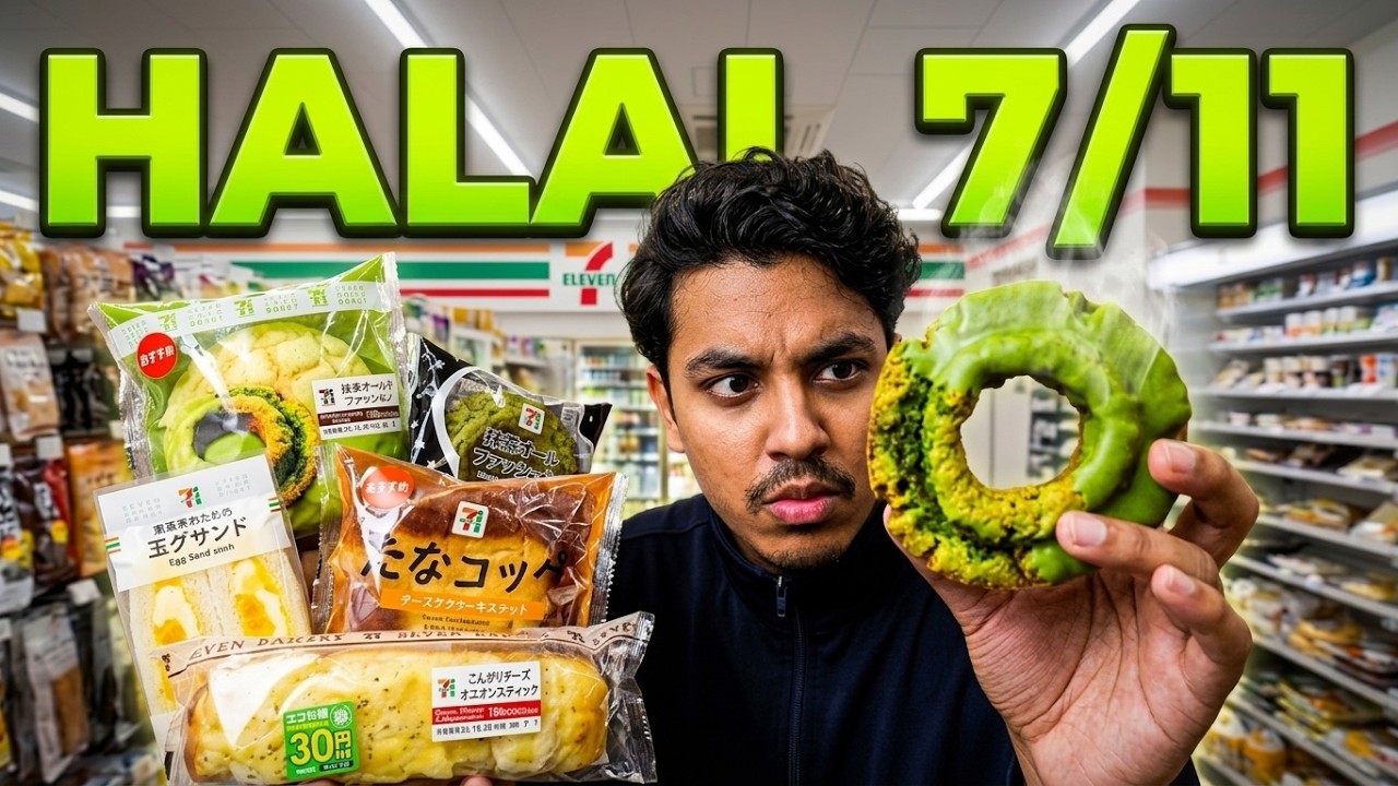 Tokyo ~ Trying Halal Snacks from a Japanese 7-11